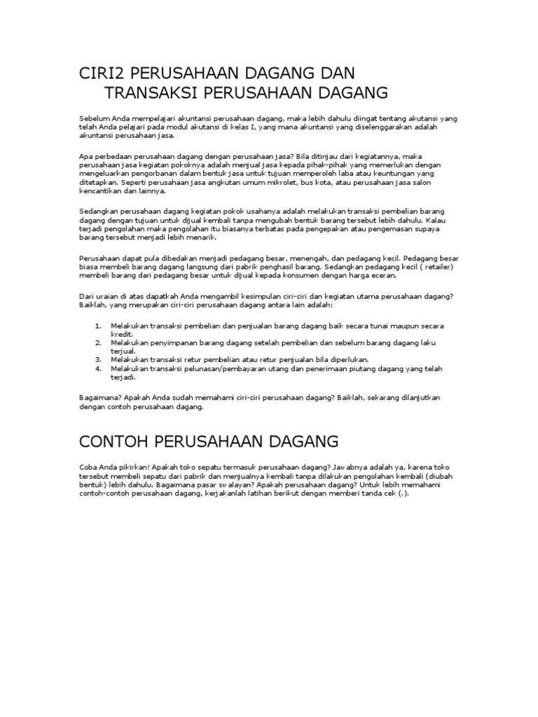 Contoh Soal Fob Shipping Point Dan Fob Destination