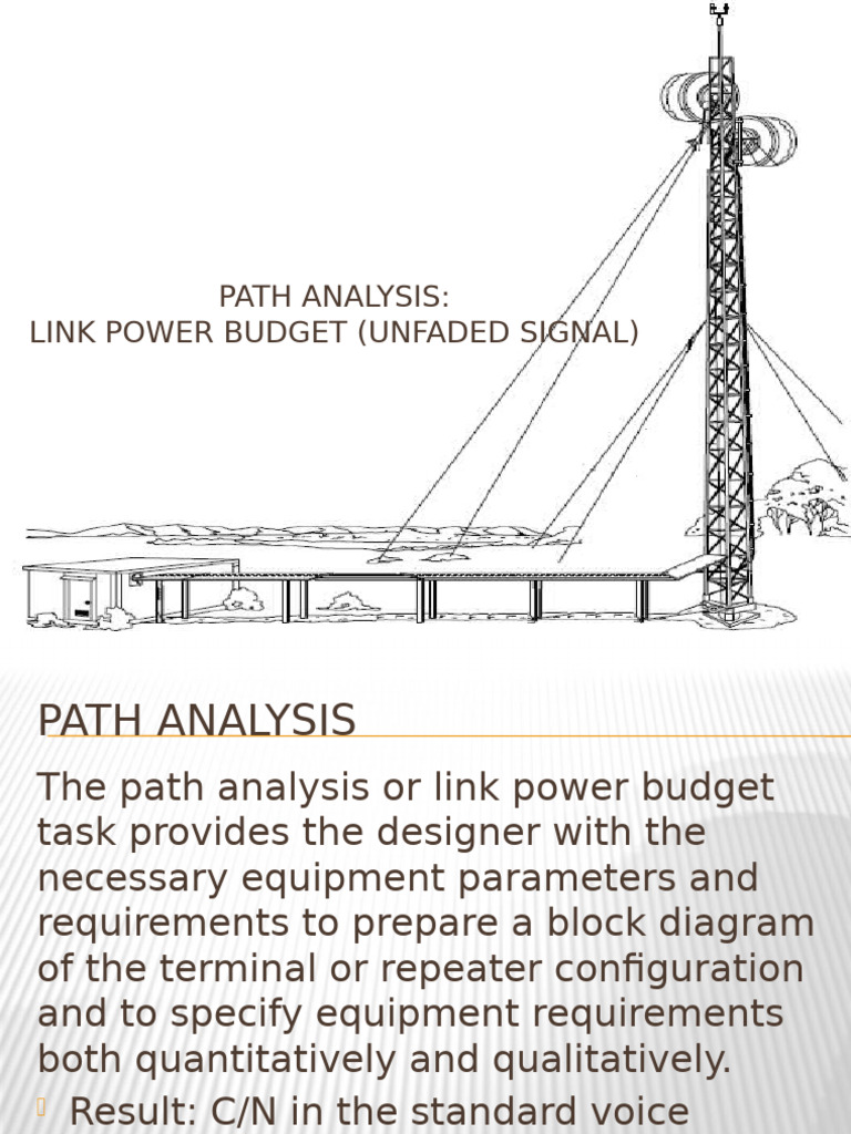Topic6. Link Power Budget Unfaded Signal | PDF | Antenna (Radio) | Decibel