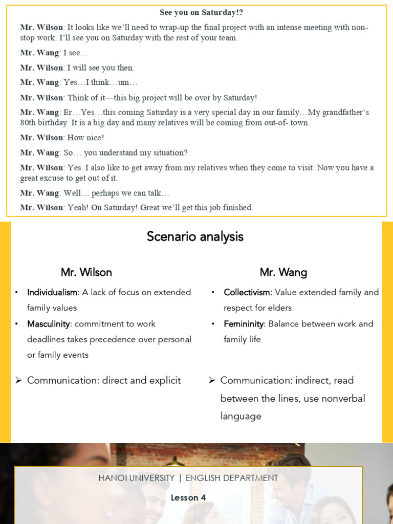 Verbal Communication and Cultural Perspectives | PDF | Nonverbal ...