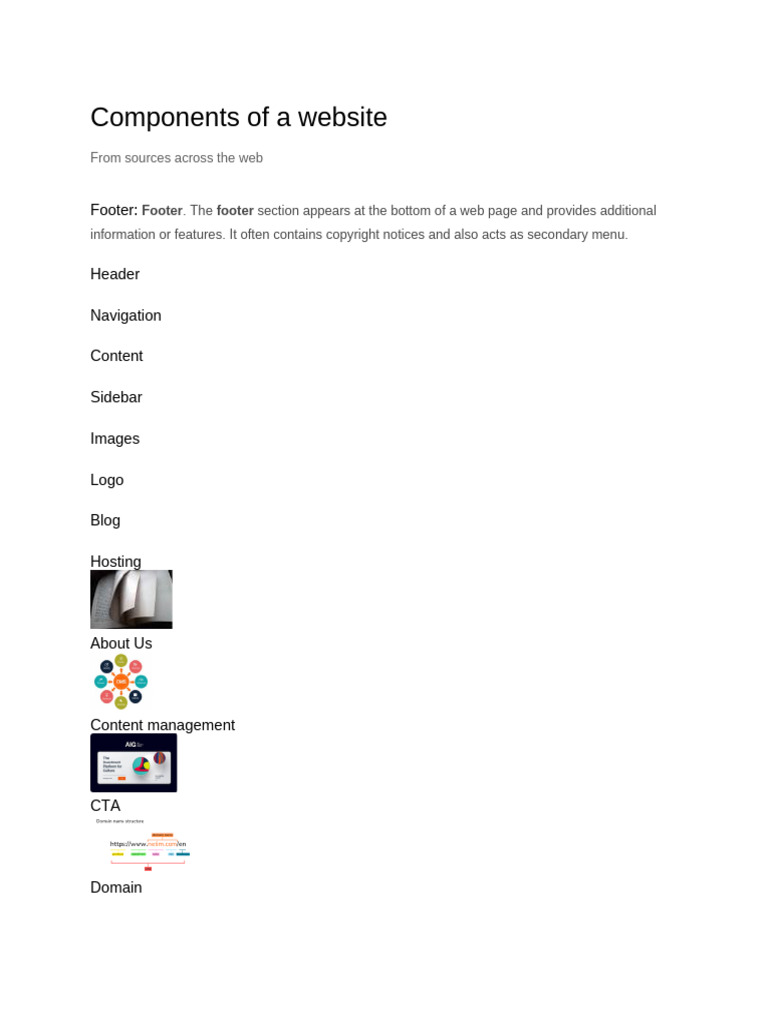 Anatomy of a Web Address Components | PDF | Transport Layer Security ...