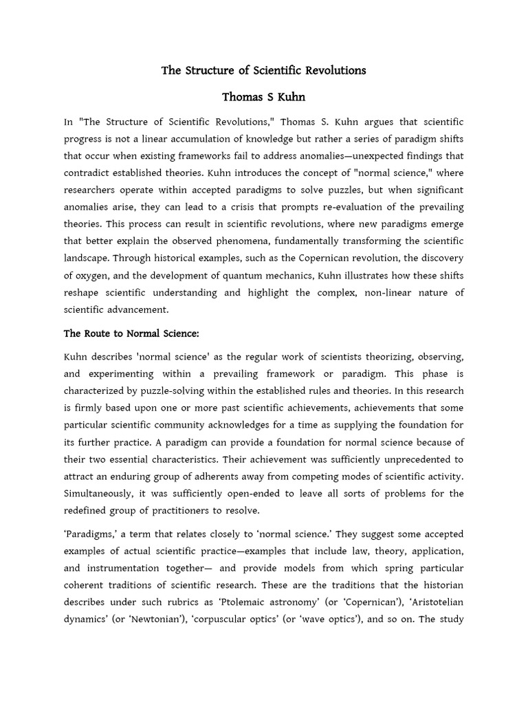 Understanding Scientific Paradigms | PDF | Science | Paradigm