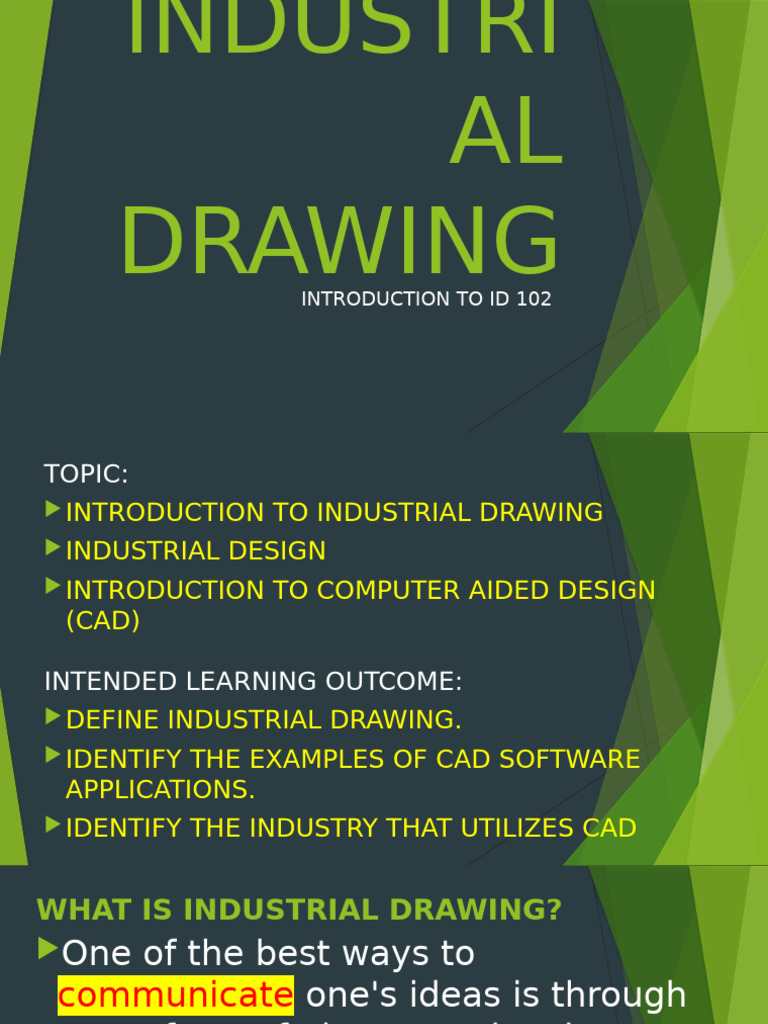 Introduction to Industrial Drawing and CAD | PDF | Computer Aided ...