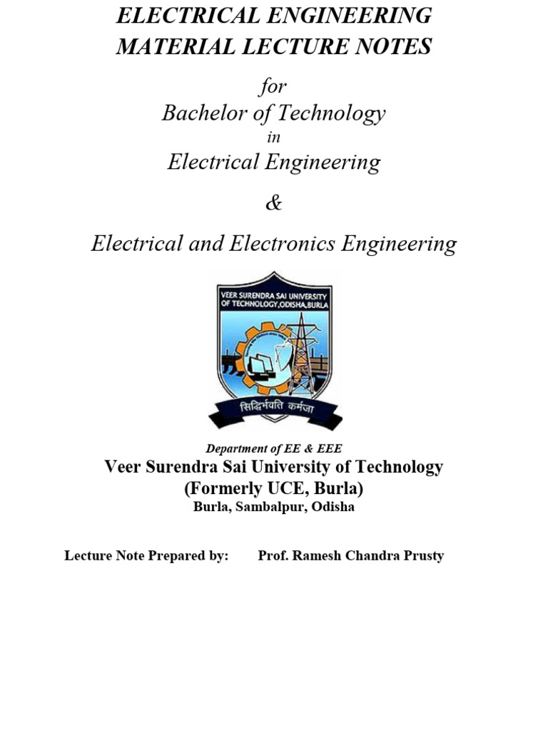 Electrical Engineering Materials Notes | PDF | Dielectric | Electrical ...