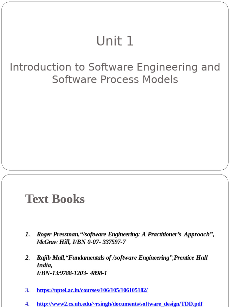 Introduction to Software Engineering Models | PDF | Scrum (Software ...