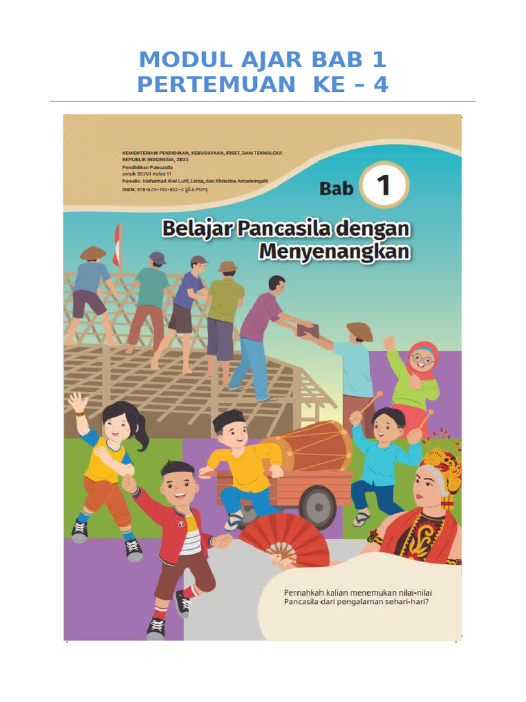 Modul Ajar Bab I Pertemuan 4 | PDF