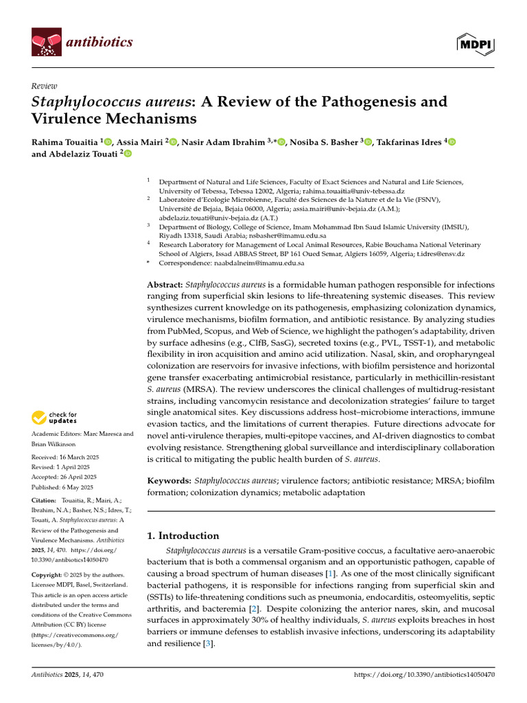 Staphylococcus aureus | PDF | Staphylococcus Aureus | Methicillin ...