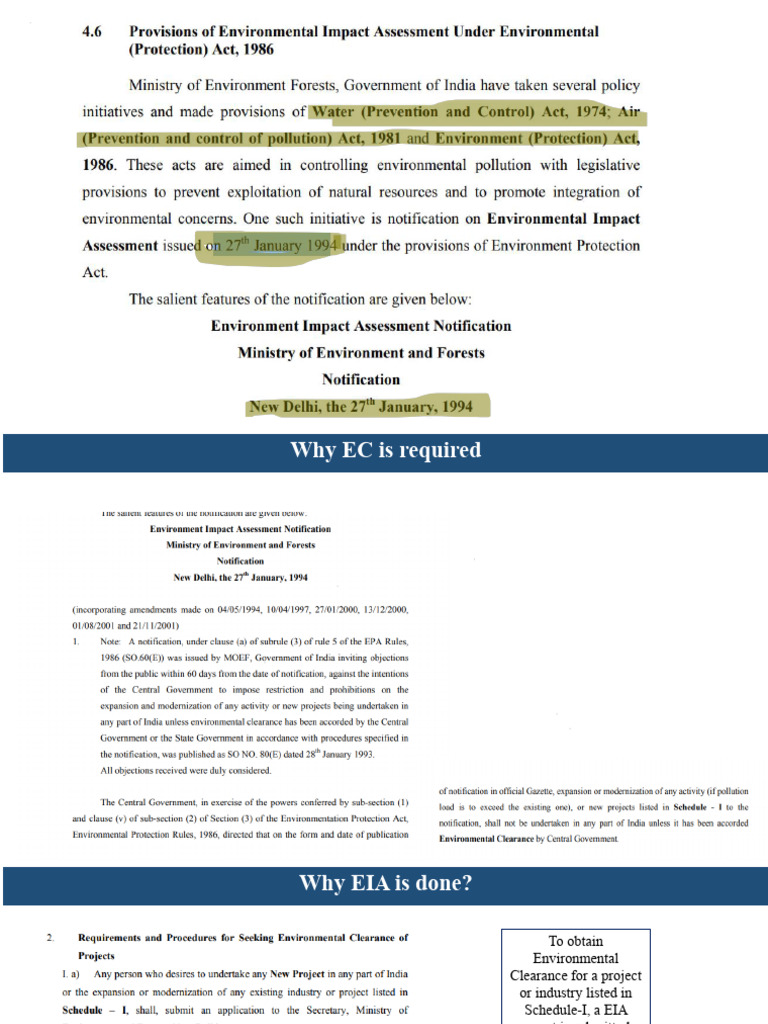Understanding Environmental Clearance Process | PDF | Surface Runoff ...