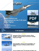 10 F35 Flight Control DevelopmentDaveNixon - Teja