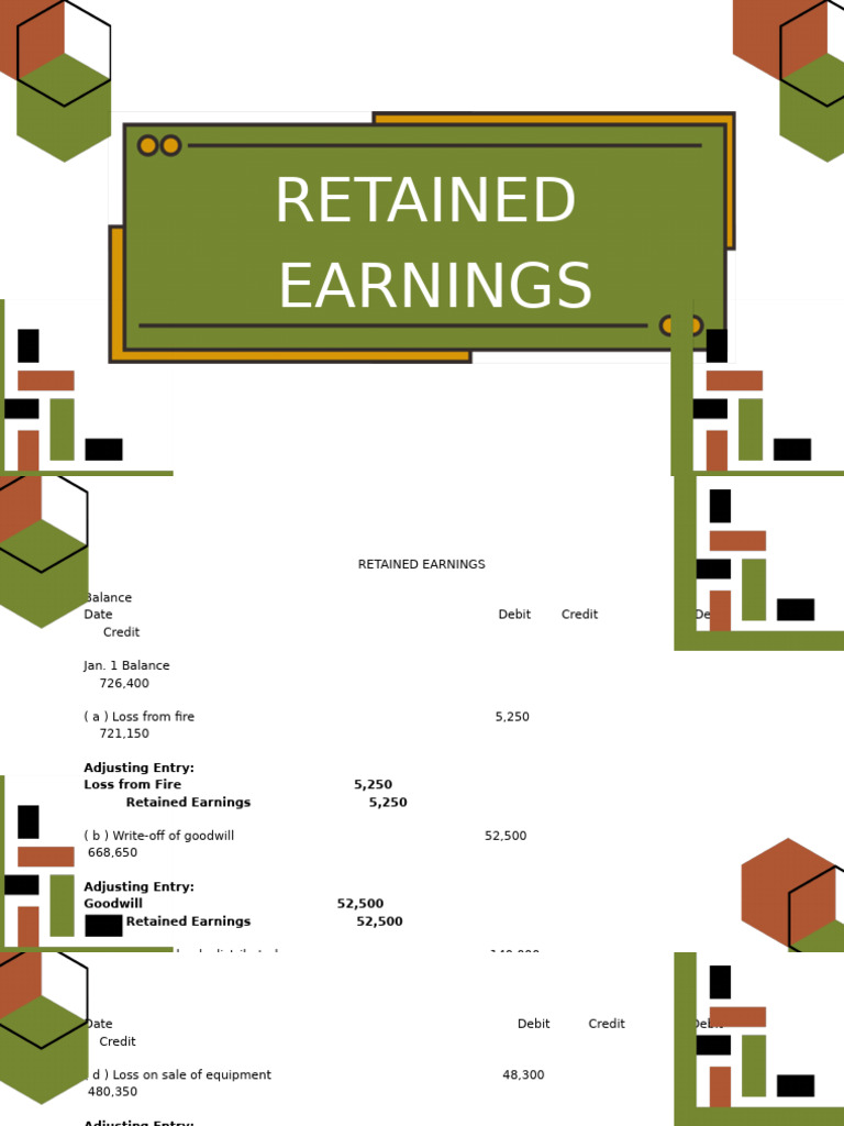 Retained Earnings Audit Procedures Guide | PDF | Retained Earnings ...