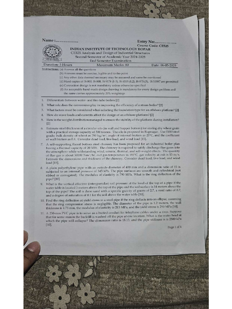 End Sem | PDF