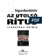 Yrsa Sigurdardottir-Az Utolso Ritus