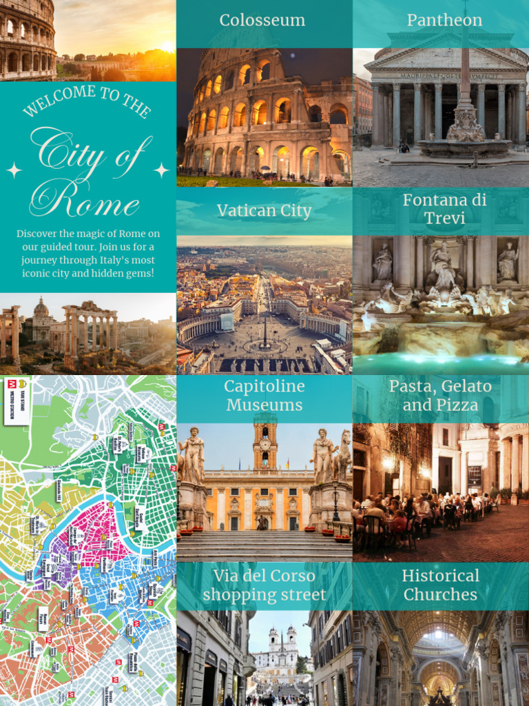 Guided Tour of Iconic Rome Attractions | PDF
