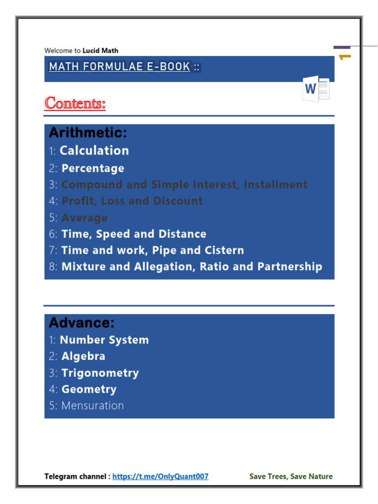 Allegation and LCM in Mathematics | PDF | Triangle | Number Theory