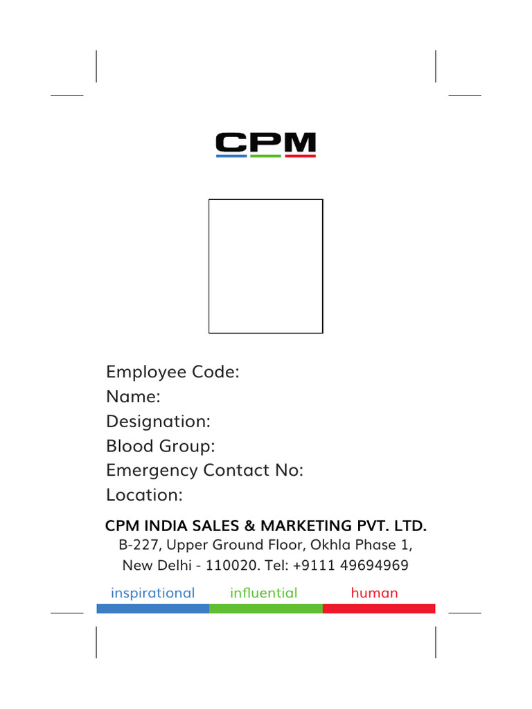 CPM India Sales & Marketing Locations | PDF