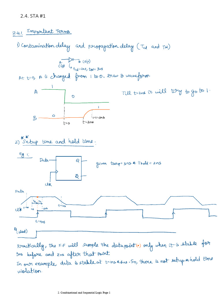 Combinational and Sequential Logic Guide | PDF