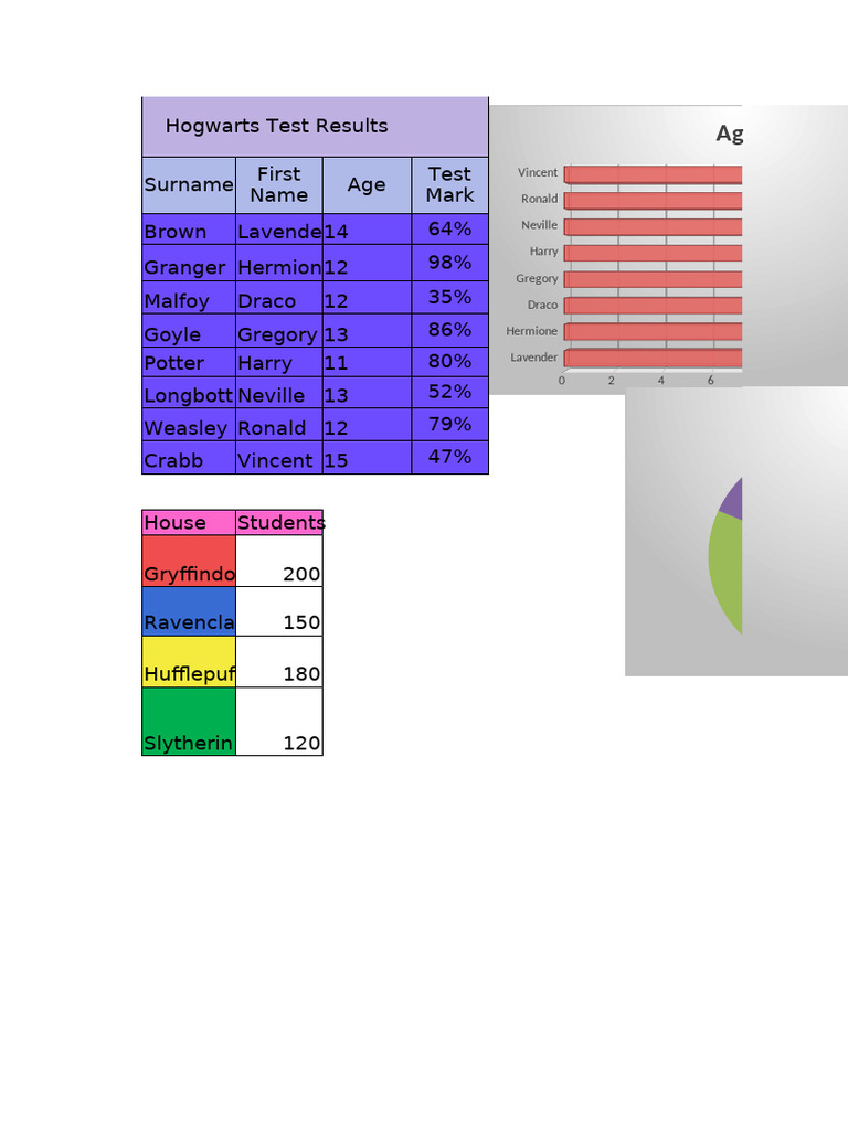 Hogwards Test Results | PDF