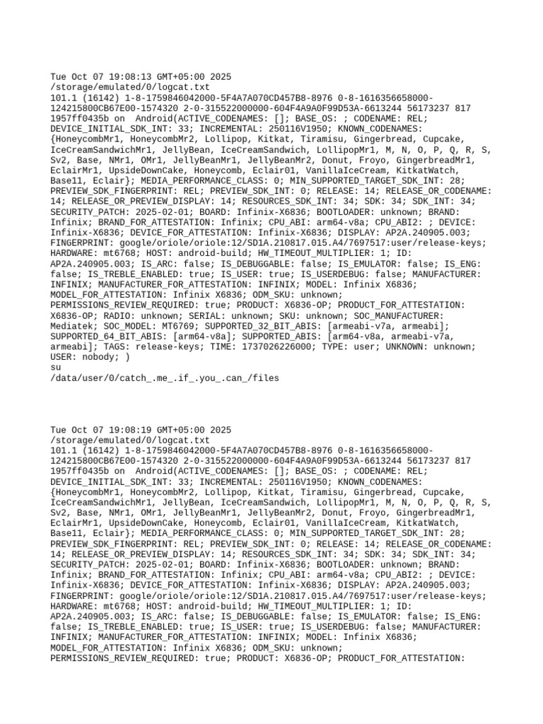 Logcat | PDF | Software | Computing