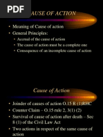 Download 1 Cause of Action by azreeariffin SN93223496 doc pdf