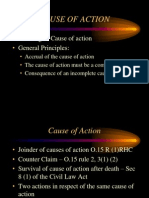 Cause of Action