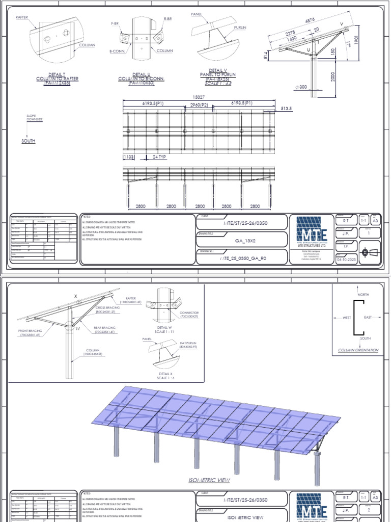 Structural Steel Fabrication Details | PDF | Structural Steel | Screw