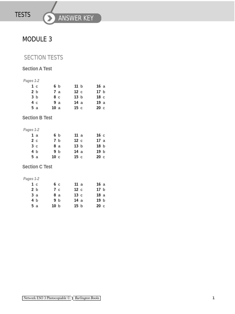 Module 3 Tests Answer Key | PDF | Urban Agriculture | Vegetables