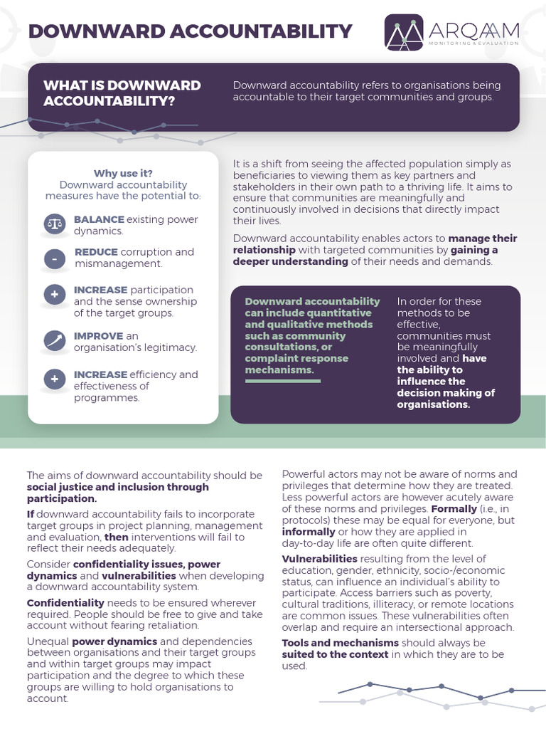 Cheat Sheets Downward Accountability | PDF | Accountability | Evaluation