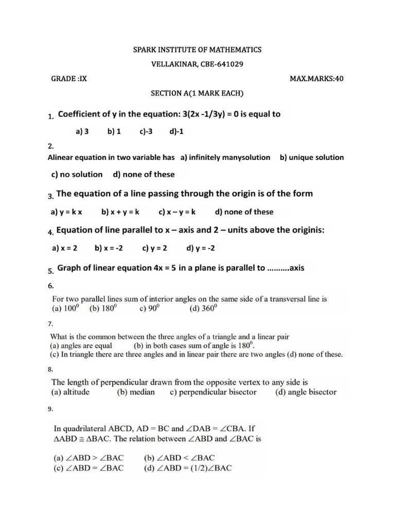 Class Ix 2 Copies | PDF
