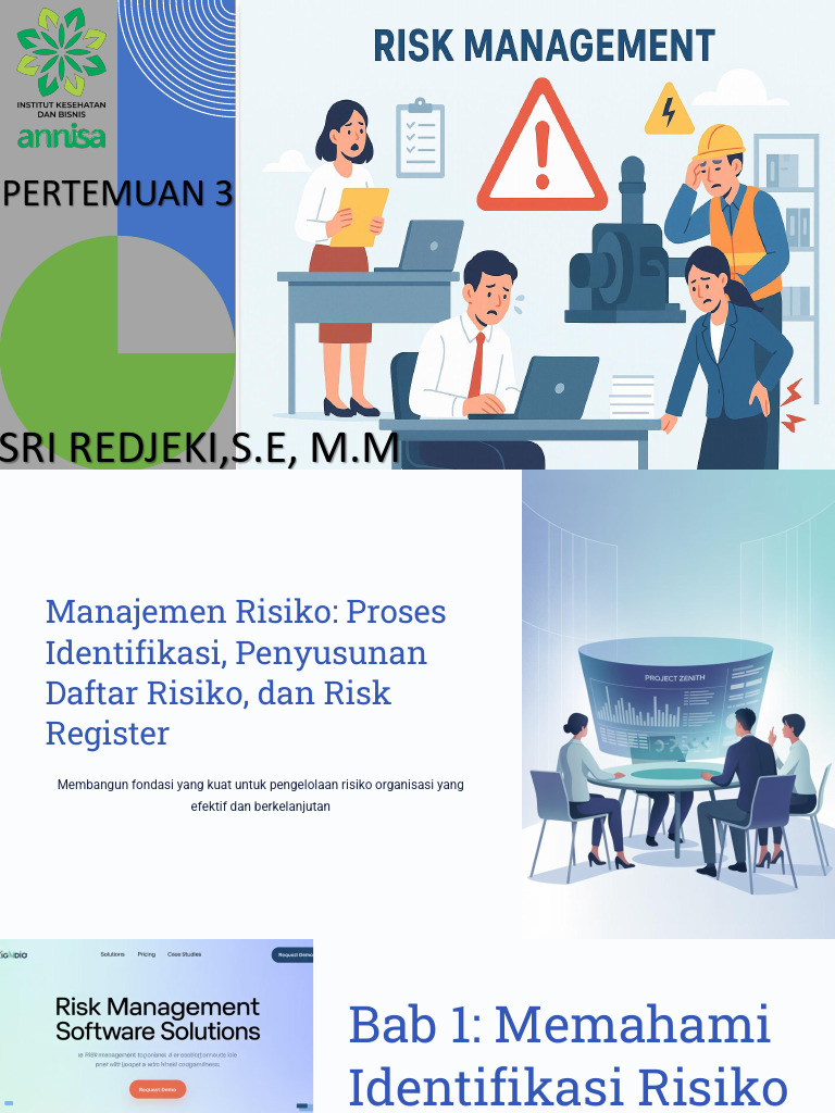 Manajemen Risiko Identifikasi Dan Mitigasi Pdf
