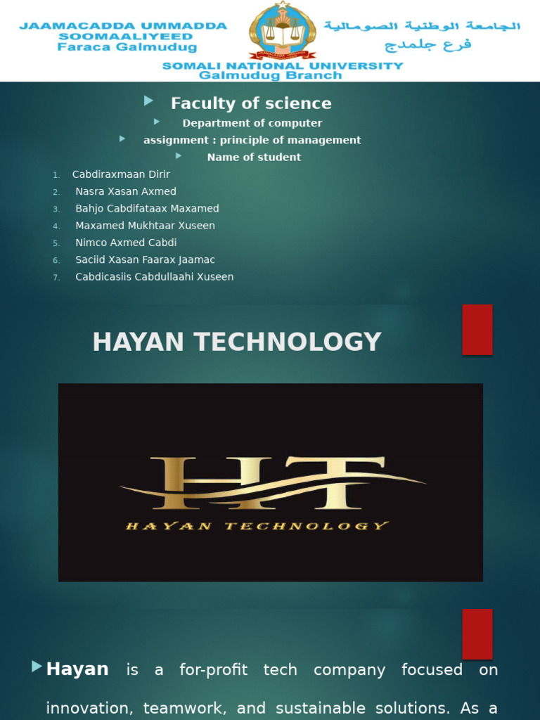 Hayan Technology Grp4 | PDF | Computer Security | Security