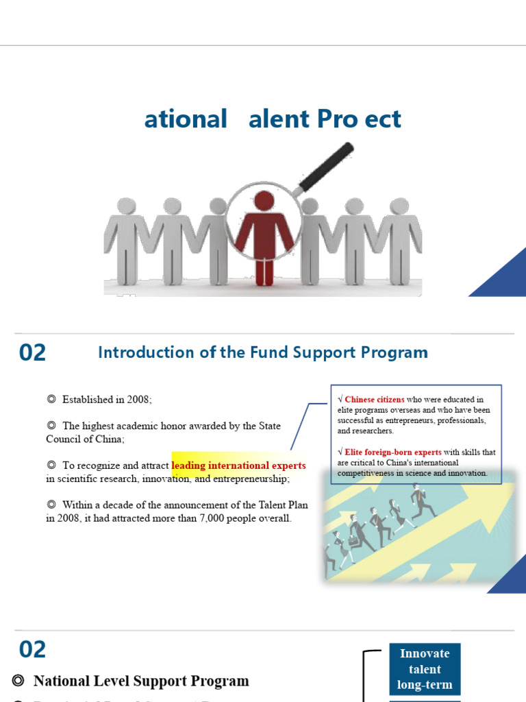 National Talent Project Overview | PDF | Doctorate