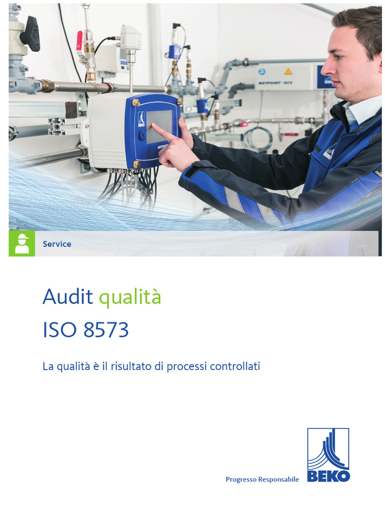 Audit Qualità ISO 8573 Display | PDF