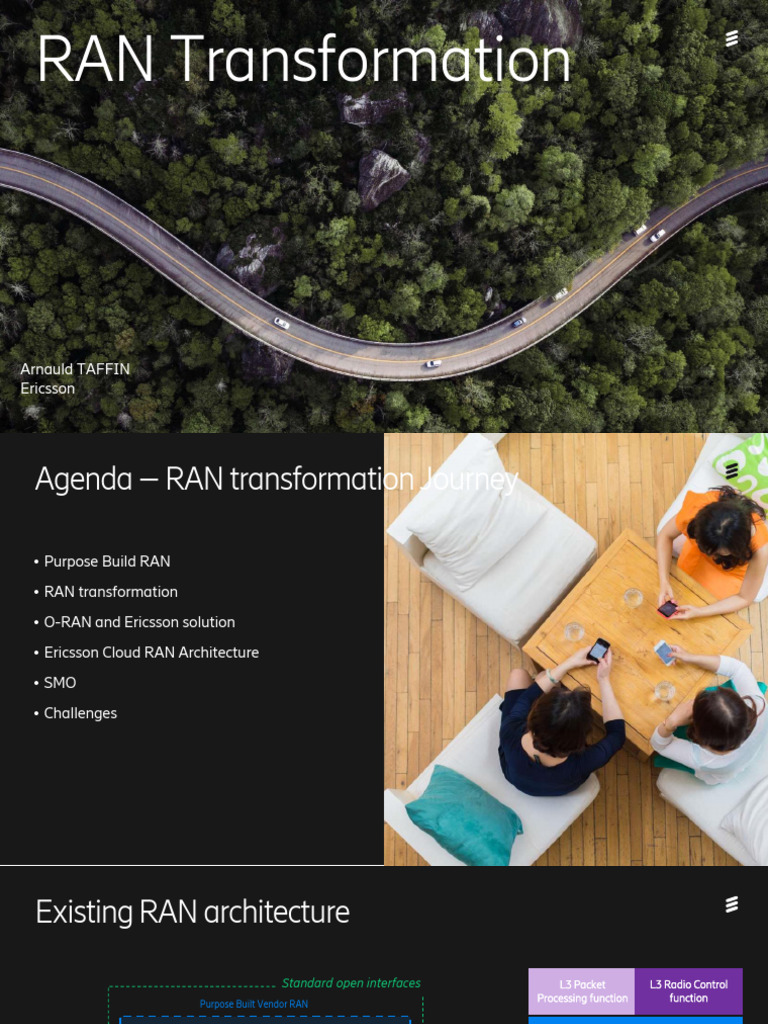 2 Ran Transformation Arnauld Taffin Ericsson | PDF | Cloud Computing ...