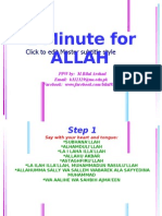 1 Minute for Allah