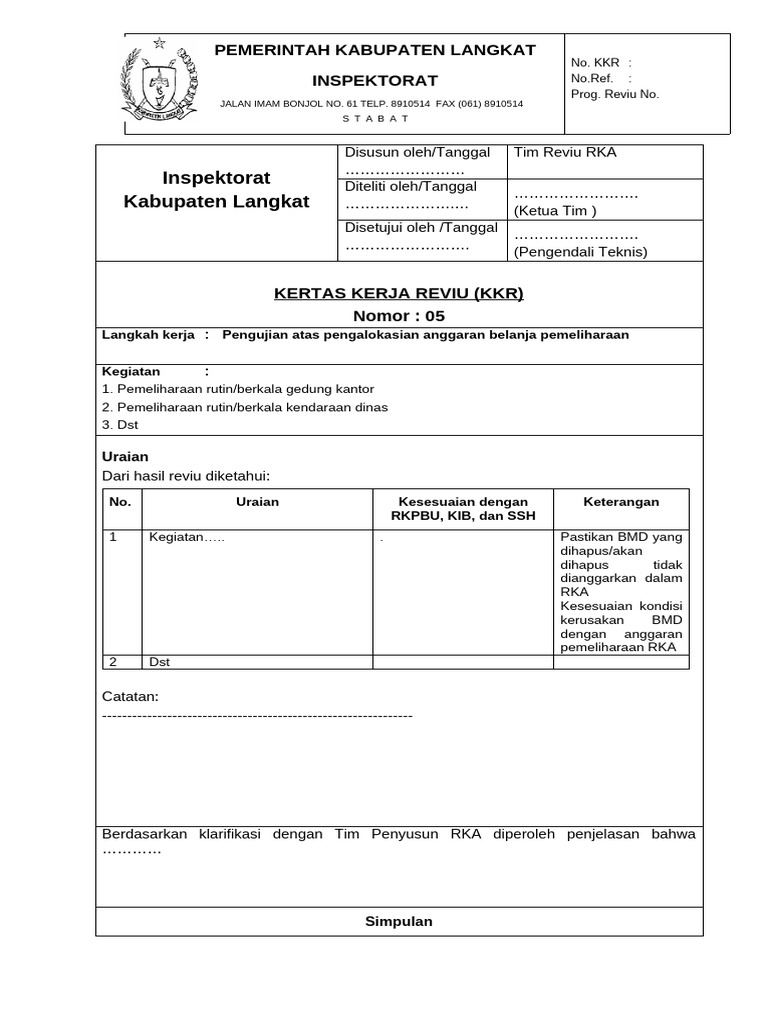KKR 05 Reviu Rka | PDF