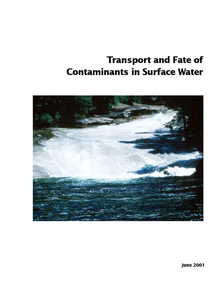 Contaminant Transport in Surface Water | PDF | Adsorption | Diffusion