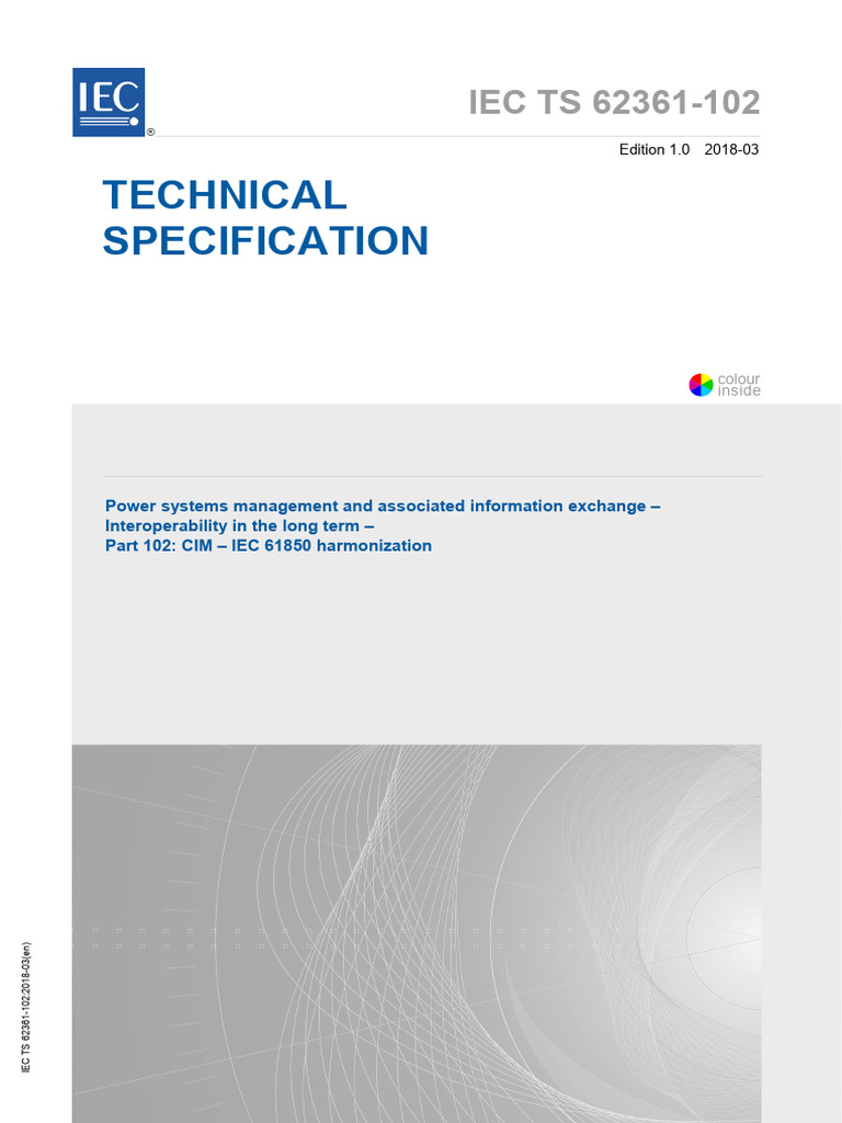 Iec 61850 Harmonization | PDF | Use Case | International ...