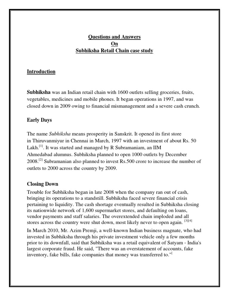 Which of the following can not be attributed to the failure of subhiksha stores picture