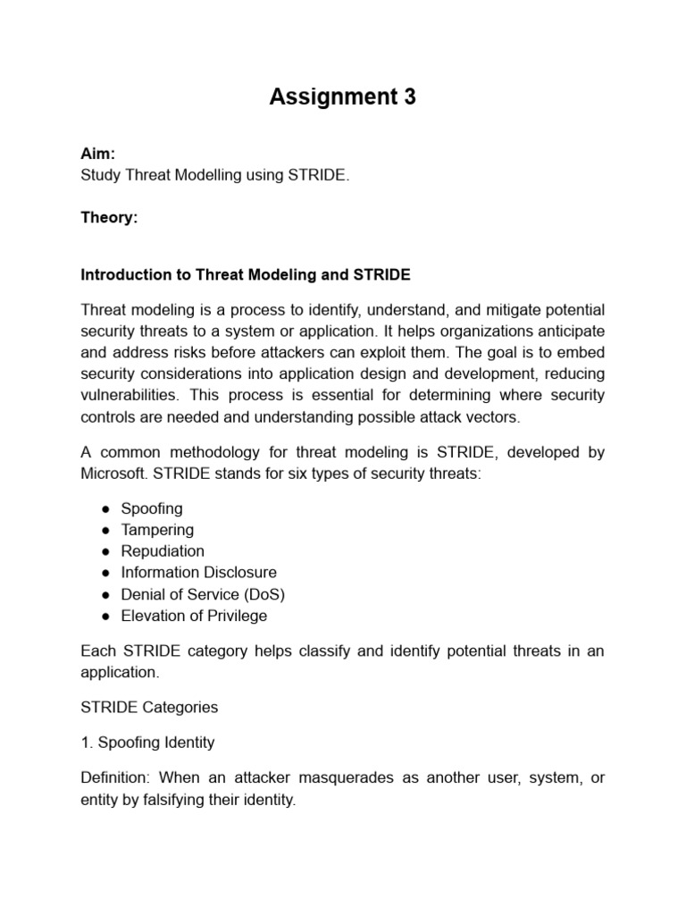 27 - SAD - Assignment 3 | PDF | Security | Computer Security