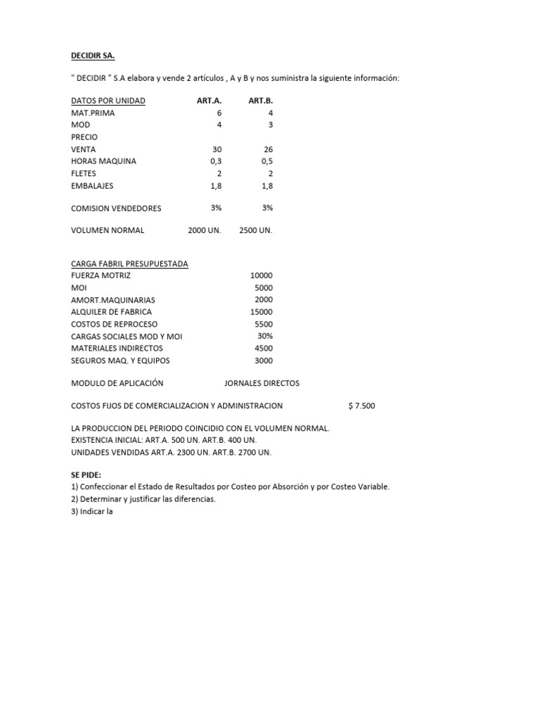 Decidi R | PDF