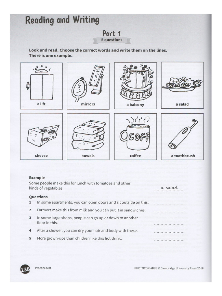 Test 3-Reading & Writing 03 | PDF