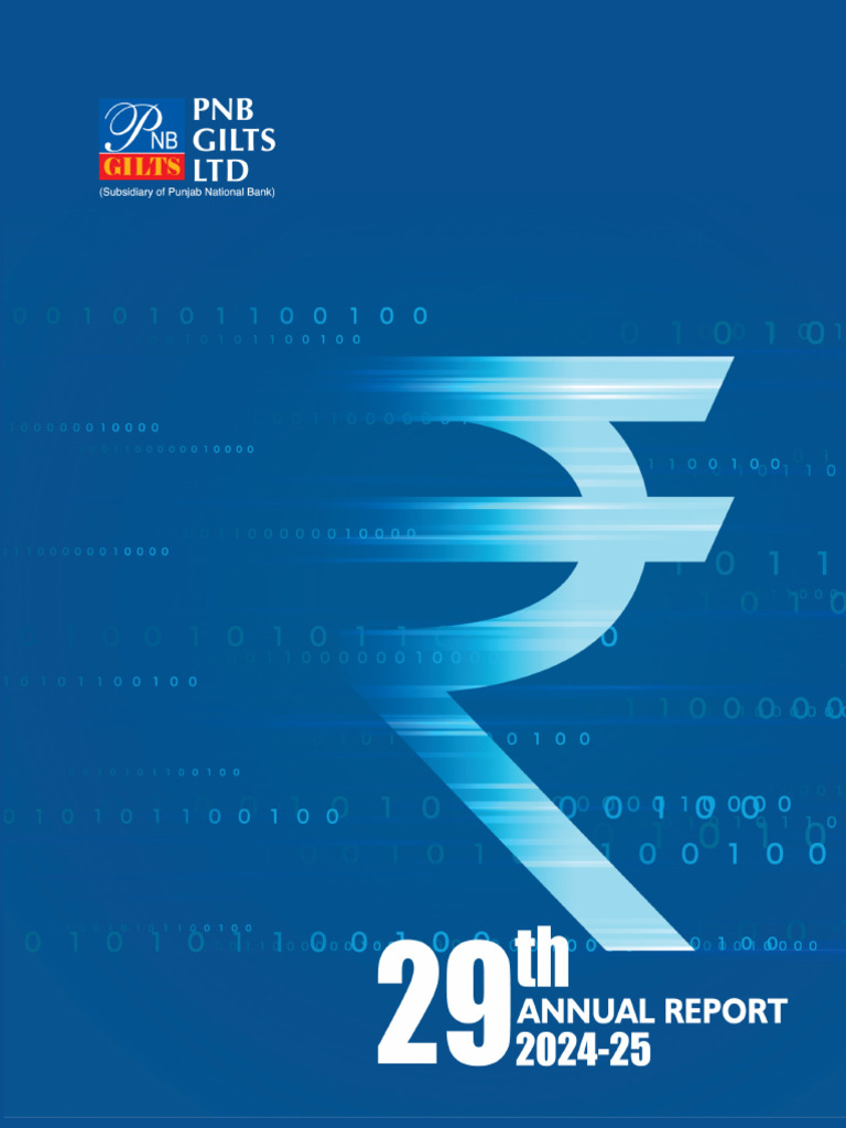 PNB Gilts Annual Report FY 2024-25 | PDF | Inflation | Reserve Bank Of ...