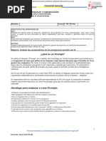 Estructura de Prompts Efectivos en IA | PDF | Inteligencia artificial ...