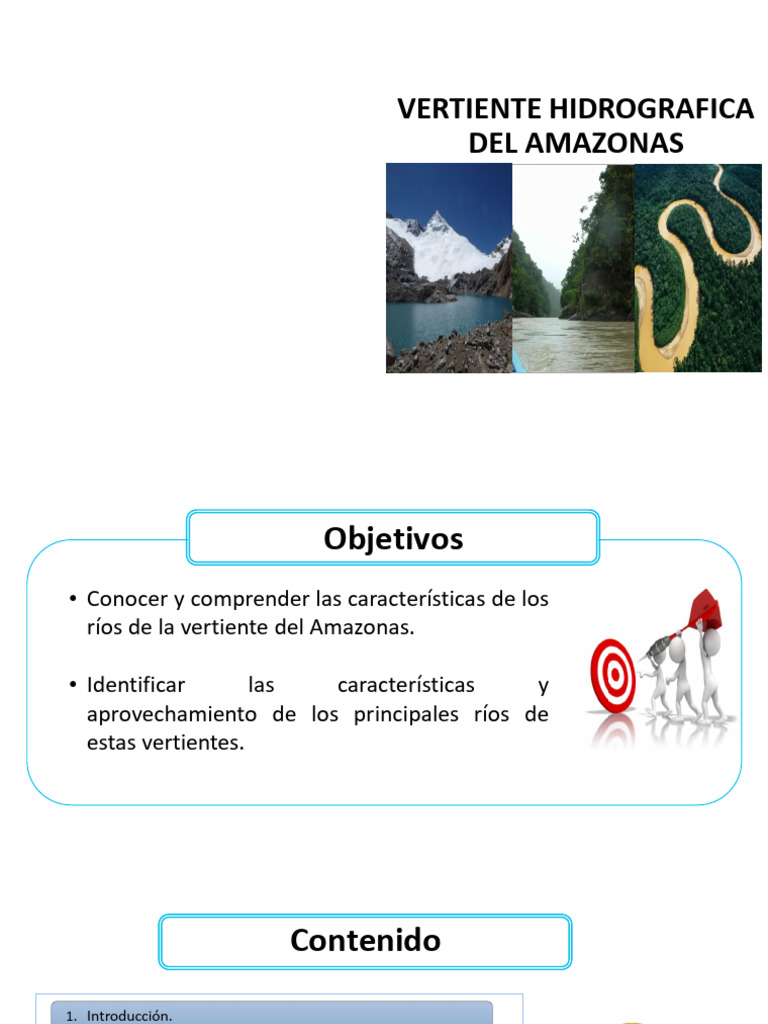 Características de la Vertiente Amazónica | PDF | río Amazonas | Río