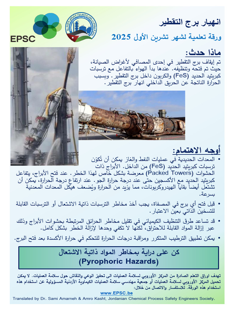 Learning Sheet (October 2025) - Collapsed Distillation - Arabic | PDF