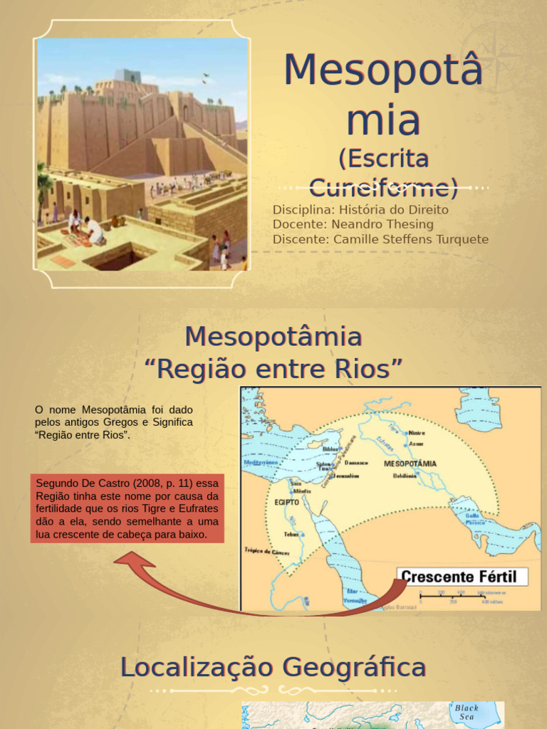 Localização e Cultura da Mesopotâmia | PDF | Mesopotâmia | Suméria