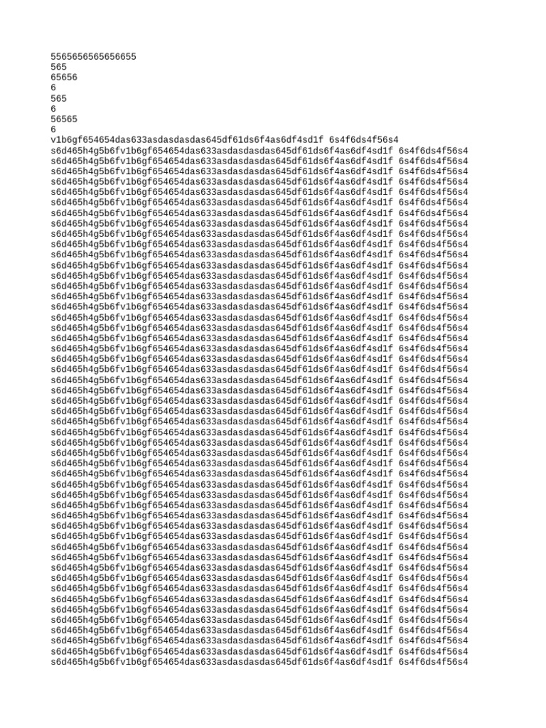 Random Alphanumeric Data Stream | PDF