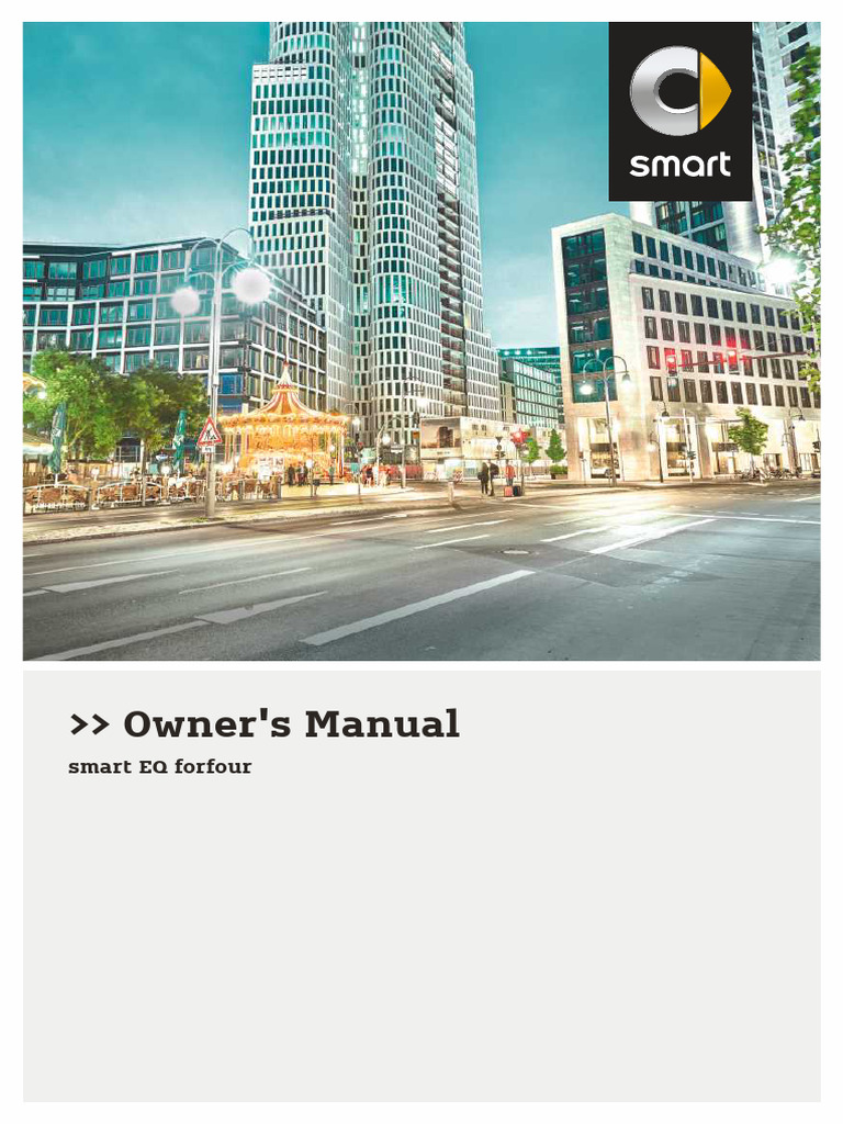 Smart EQ Forfour Owner's Manual Guide | PDF | Anti Lock Braking System ...