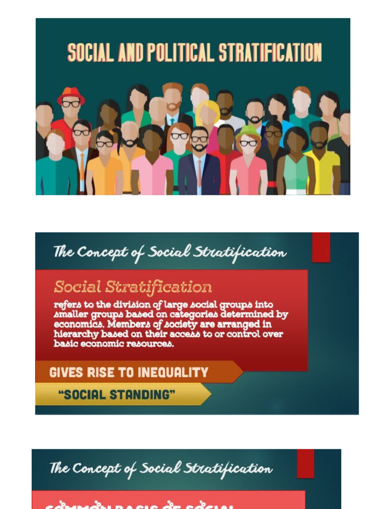 Social Stratification | PDF