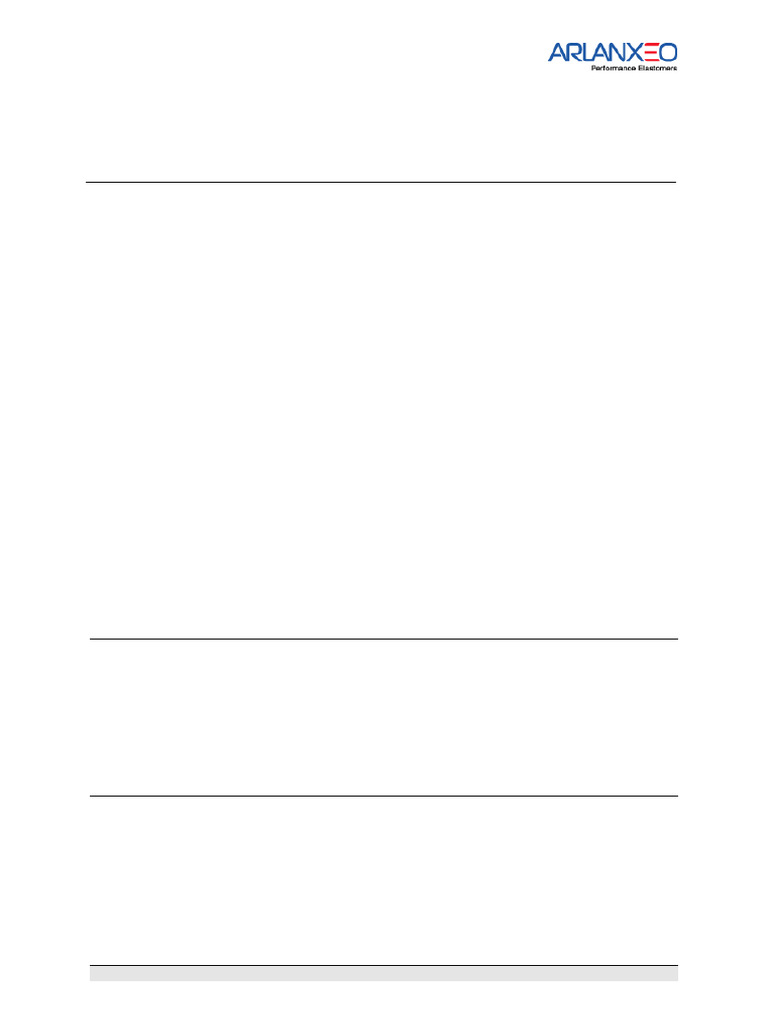 Ficha de Segurança BUNA® SE 1502 H | PDF | Toxicidade | Química