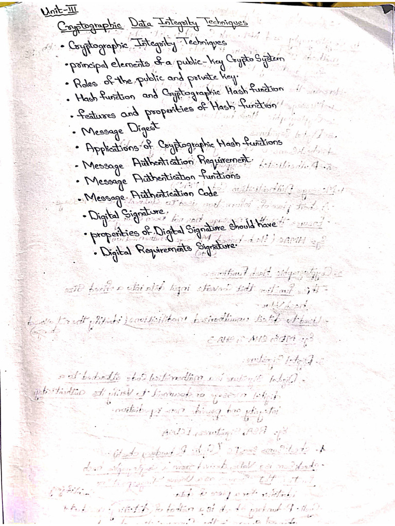 Diploma 3yr Cns Unit 3 Notes-1 | PDF